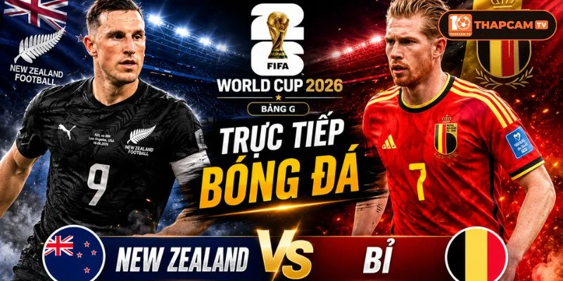  Lịch sử đối đầu New Zealand vs Bỉ không có nhiều điều để nhận định.