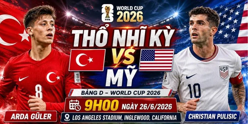 Soi kèo nhà cái Thổ Nhĩ Kỳ vs Mỹ là kèo đấu cuối vòng bảng E với sự cạnh tranh khốc liệt. 